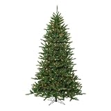 8.5' Pre-Lit Slim Frasier Fir Christmas Tree - Clear Lights