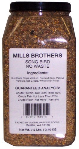 Mills Brothers Song Bird No Waste Food in Easy Pour & Store Container