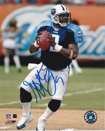 Steve McNair Autographed/Hand Signed Tennessee Titans 8x10 Photo