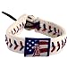 Anaheim Angels Stars and Stripes Baseball Bracelet