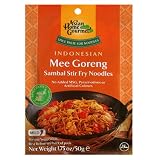 Asian Home Gourmet Mee Goreng Sambal Stir Fry Noodle Mix, 1.75-Ounce Pouch (Pack of 12)