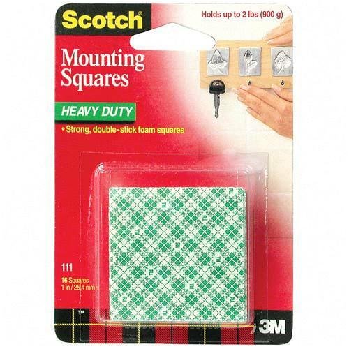 3M Scotch Foam Mounting Squares