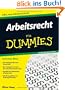 Arbeitsrecht f�r Dummies (Fur Dummies)