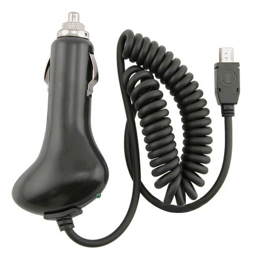 Car Charger for Creative Zen Vision V Plus, Black