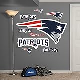 NFL New England Patriots Logo Big Wall Decal
