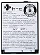 OEM NEW ORIGINAL HTC BATTERY SMT5800 FUSION S720 5800