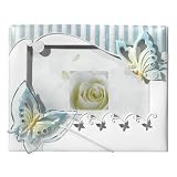 Butterfly Guest Book - Blue