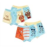 4 PCS Summer Thin Baby Pants Boy Boxer Briefs Children Underwear,Mr Rabbit