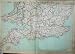 1872 BLACKIE GEOGRAPHY MAPS ENGLAND ENGLISH CHANNEL