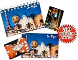 3-D Las Vegas , Nevada Souvenir Stationery Gift Set - Notepad ,
Postcard & 2 Magnets