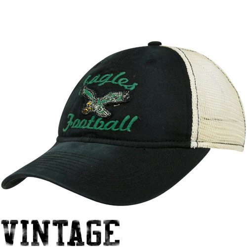 NFL Women's Fan Gear Classic Slouch Mesh Back Hat - EQ60W (Philadelphia Eagles, One Size Fits All)