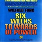 Six Weeks to Words of Power 01 Edition (Soft Cover)