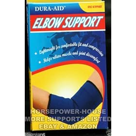 (1) Dura-Aid Dura Aid Elastic Elbow Middle Arm Support Brace for Sports Arthritis Carpal Tunnel and... by Dura Aid
