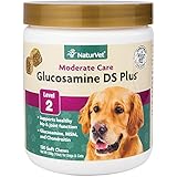 NaturVet 120 Count Glucosamine-DS with Methylsulfonylmethane Soft Chew for Dogs