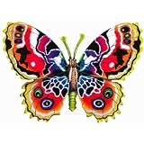 Painted Lady Shaped Butterfly Jigsaw Puzzle by Marcia Perry