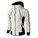 Men's Bape Hoodie Double Zipper Slim Pullover Sweatshirt
