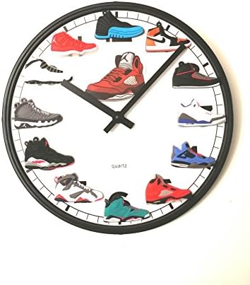 Jordan Retro 1-12 (3-D) Wall Clock New Release Version