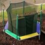 SportsTramp 12 FT Hexagon Trampoline with Safety Cage