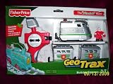 Fisher Price EXCLUSIVE Geotrax Transportation System the Merriest Team Holiday Express Remote Control Train with Santa Figure