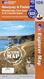 Newquay and Padstow (OS Explorer Map Active)