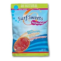 Surf Sweets Sour Berry Bears, 2.75-Ounce Bags (Pack of 12)