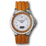 National Geographic Men's Aviator Solar Slide-Rule Bezel Watch #NB771D