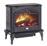 Dimplex Symphony Stoves Celeste Electric Fireplace Stove Heater in Black