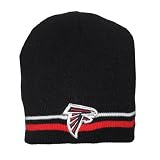 Adult NFL Atlanta Falcons Warm Ski & Skate Beanie / Winter Hat - One Size Fits All - Black