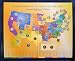 Full UNC 1999-2008 Statehood Quarter 50-Coin Set with US Map