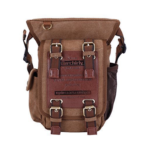 Berchirly multi-functional men single cross-body messenger bags s…