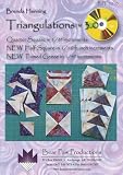 Triangulations 3.0 CD: Quarter Square in 1/8" Increments, NEW Half Square in 1/16" Increments, NEW Tamed Geese in 1/4" Increments