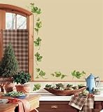 Evergreen Ivy Border Kitchen Wall Decor Stickers