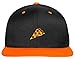 owndis SNBCK Pizza Slice Pepperoni Embroidery Stitch, Snapback Hat EM-0008-Black-Orange