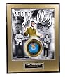 Buddy Holly "Not Fade Away" framed gold record