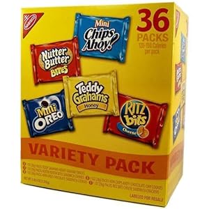 Nabisco Mini Snack Variety Pack - 36ct