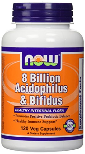 Now Foods, Acidophilus and Bifidus 8 Billion 240 Now Foods, Acidophilus and Bifidus 8 Billion 240