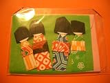 Japanese geisha worry dolls