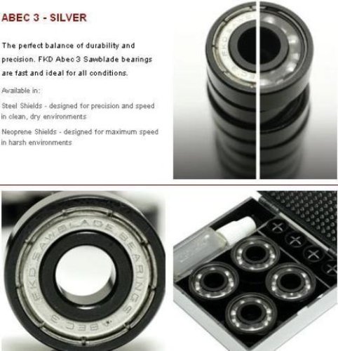 FKD Bearings Neoprene Shield Abec3 reviews