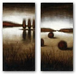 Meadow IX-X Set by Ivan Reyes 8"x20" Art Print Poster Latin