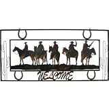 Rivers Edge Products Western Wrought Iron Welcome Sign