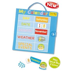 My Calendar Blue Doowell Magnetic Chart