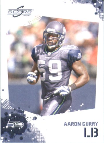 Aaron Curry - Seattle Seahawks - 2010 Score Football Card - NFL Trading Card in Screwdown Case