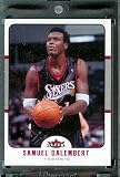 2006-07 Fleer # 144 Samuel Dalembert Philadelphia 76ers Basketball Card - Mint Condition - In Protective Display Case !