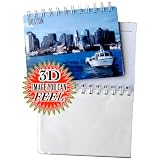 3-D Boston , Massachussetts City Souvenir Photo Storage Album by Tactile Creations