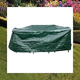 Schutzhülle für Sitzgruppe eckig 215x170cm Abdeckung Sitzgarnitur Gartenmöbel