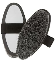 Centaur Large Body Brush-Horsehair - Black/grey
