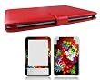Bundle Monster Kindle 3/Kindle Keyboard Synthetic Leather Case Cover Jacket + Skin Art Decal Sticker + Screen Protector Ebook Accessories Combo - Fits Kindle 3 (aka Kindle Keyboard) Device ONLY (Released August 2010)