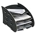 Fellowes Earth Briefkorb mit mehreren Ablagen schwarz 8010601