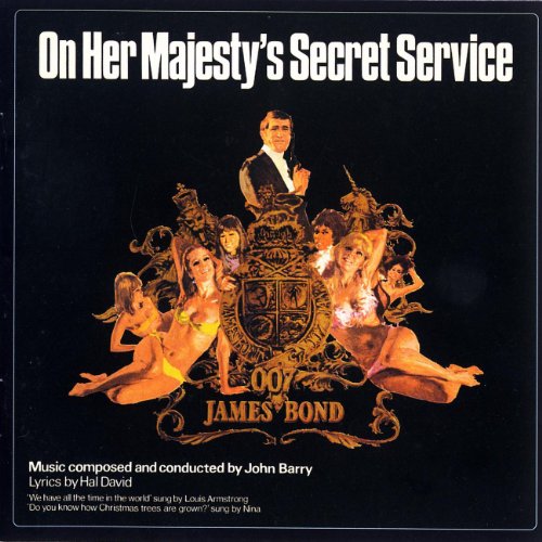 Original album cover of On Her Majesty's Secret Service by James Bond - OST