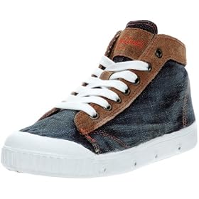 Springcourt B2 Eyestay Jean Stone Wash Super Suede Baskets mo